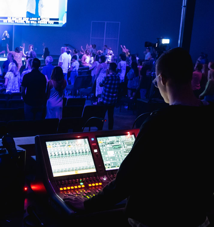 Concert venue outfitted with audio, video and lighting from CTS AVL