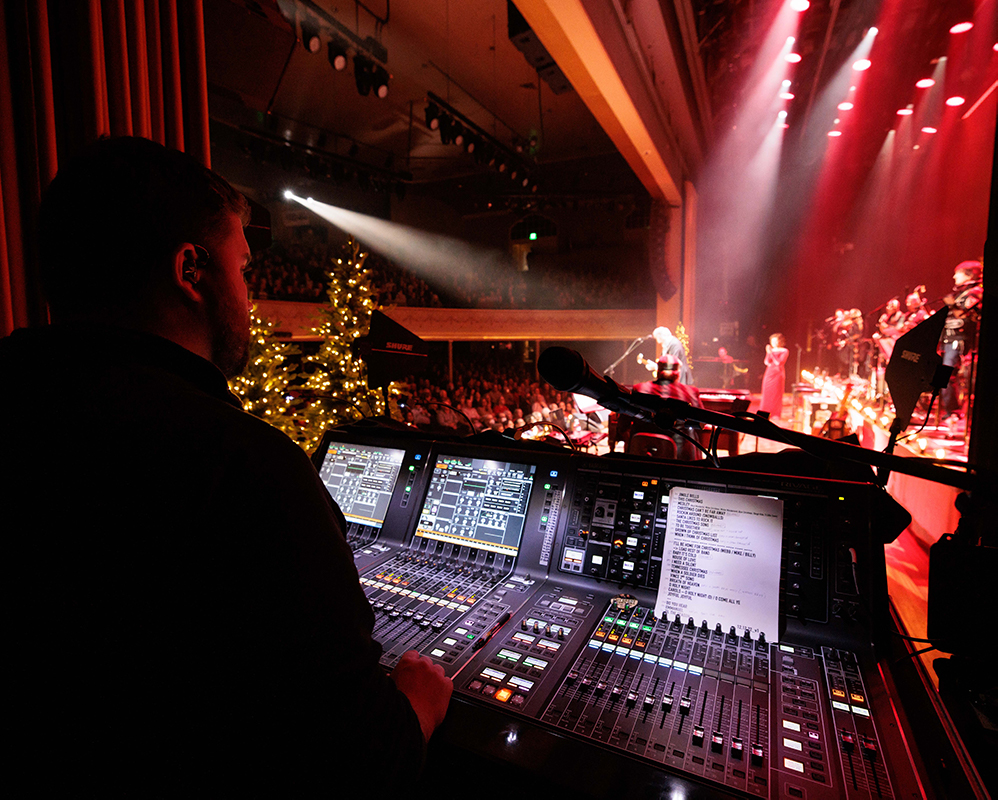 Concert venue outfitted with audio, video and lighting from CTS AVL